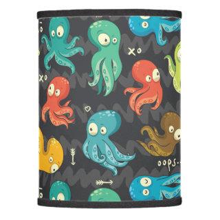 Boo Octopus Cute Multicolor Kids Clothing & Décor Lamp Shade