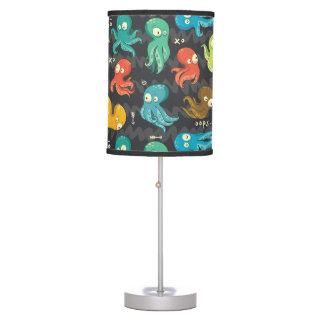 Boo Octopus Cute Multicolor Kids Clothing & Décor Table Lamp