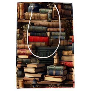 Books And Plants Medium Gift Bag