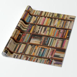 Books in a library  pattern