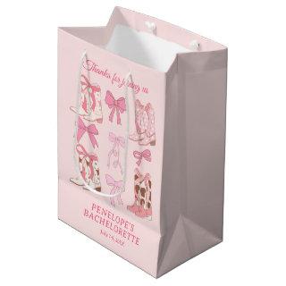 Boots and Bows Western Personalized Gift Bag