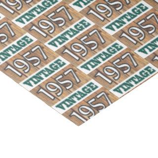 Born in 1957 tissue paper