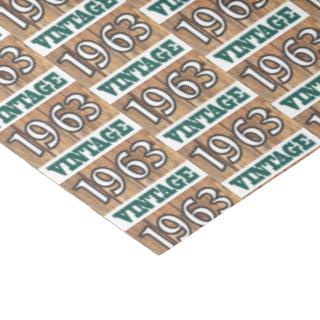 Born in 1963 tissue paper