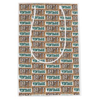 Born in 1971 medium gift bag