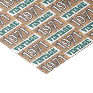 Born in 1971 tissue paper
