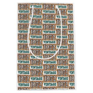Born in 1972 medium gift bag