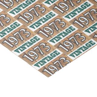 Born in 1973 tissue paper