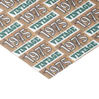 Born in 1975 tissue paper