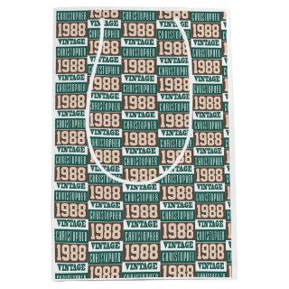 Born in 1988 with Christian Name Medium Gift Bag