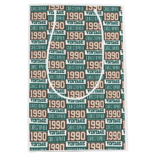 Born in 1990 with Christian Name Medium Gift Bag