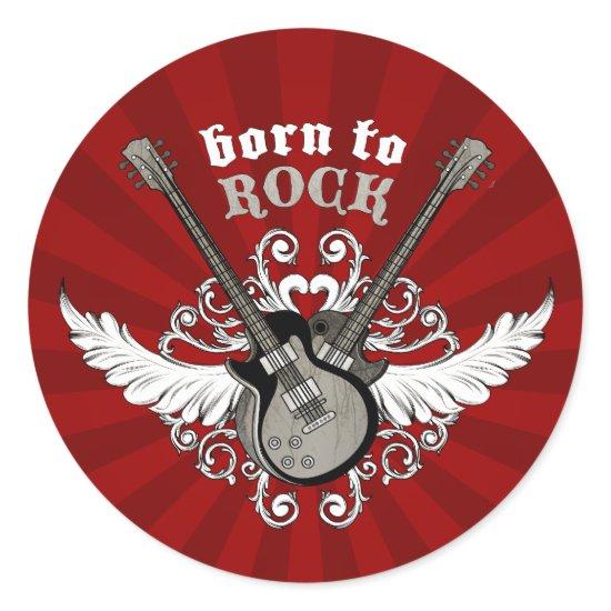 Born To Rock stickers