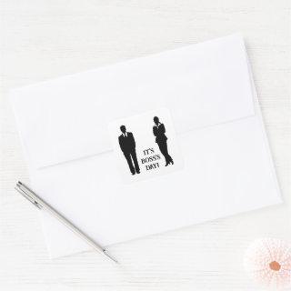 Boss's Day Square Sticker