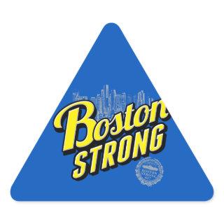 Boston City Strong Remembers on Blue Triangle Sticker