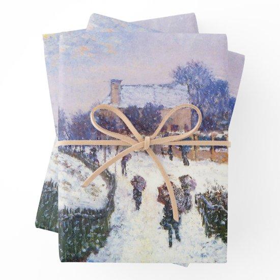 Boulevard Saint Denis Argenteuil by Claude Monet  Sheets