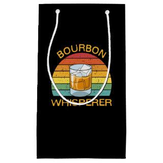 Bourbon Whisperer Whiskey Bourbon Drinking Gift Small Gift Bag