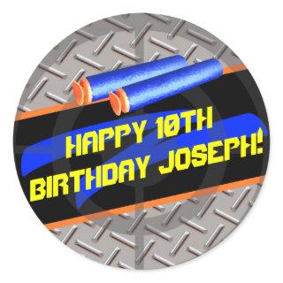 Boys Birthday Party Dart Wars Laser Tag Foam Decor