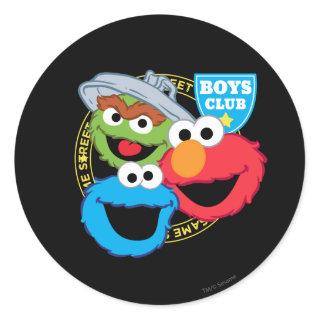 Boys Club Monsters Classic Round Sticker