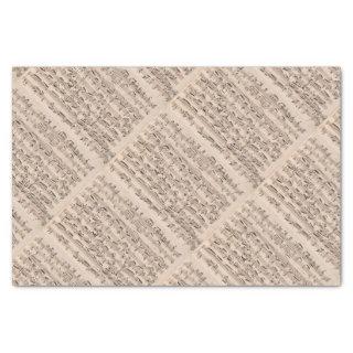 Brahms Music Manuscript Tissue Paper