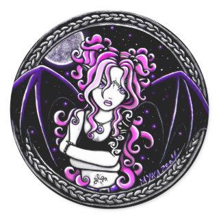"Brandy" 3" Round Stickers