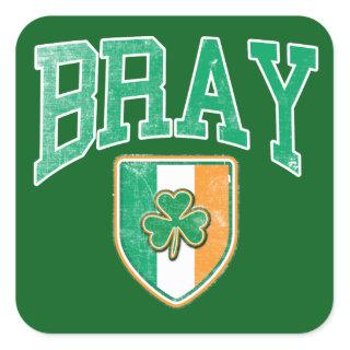 BRAY, Ireland Square Sticker