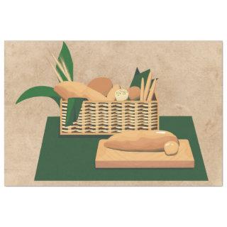 Bread Basket Decoupage 20"x30" Tissue Paper