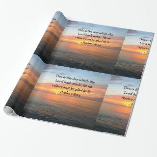 BREATHTAKING PSALM 118:24 SUNRISE PHOTO