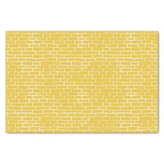 Brick Road - Yellow & transparent Tissue Paper