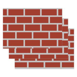 Bricks  (Brick Red & Gray)