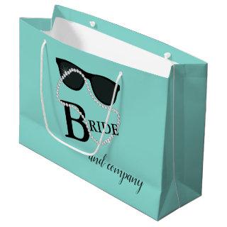 BRIDE & Company Diamond Tiara Party Shower Favor Large Gift Bag