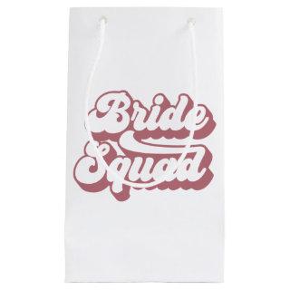 Bride Squad Bachelorette Party Bridal Wedding Gift Small Gift Bag