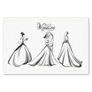 Bride Tissue Paper