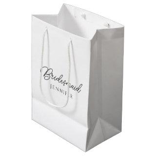 Bridesmaid Bachelorette Name Template Womens Medium Gift Bag