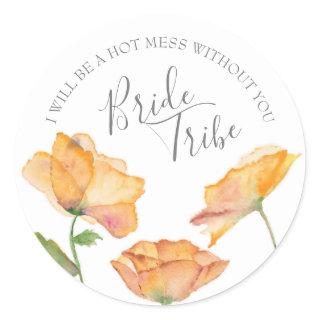 Bridesmaid Proposal Bride Tribe Candle Label