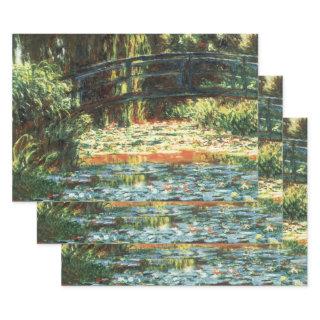 Bridge Over the Waterlily Pond by Claude Monet  Sheets
