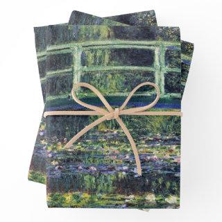 Bridge Over Waterlily Pond by Claude Monet  Sheets