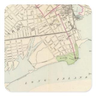 Bridgeport, south square sticker