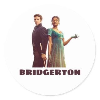 Bridgerton-Funny Classic Round Sticker