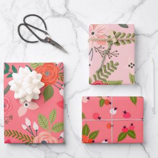 Bright Berry Floral Pattern  Sheets