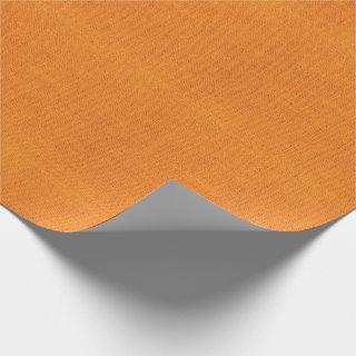 Bright Orange Burlap Texture