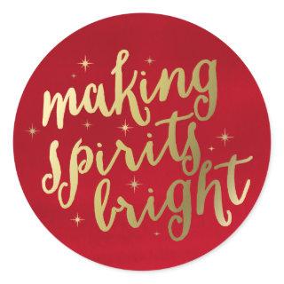 Bright Spirits | Holiday Stickers