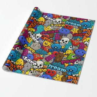 Bright Sticker Pattern