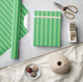 Bright Summer Apple Green Ombre Stripes