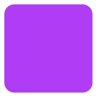 Bright Violet Square Sticker