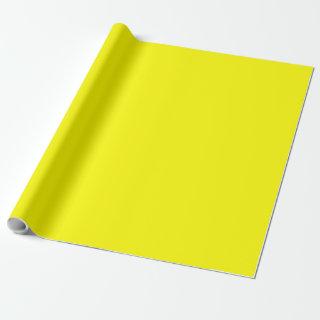 Bright yellow (solid color)