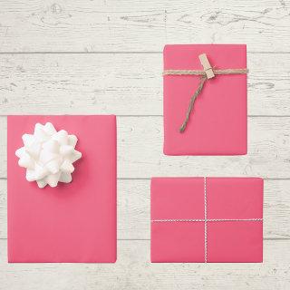 Brink Pink Solid Color  Sheets