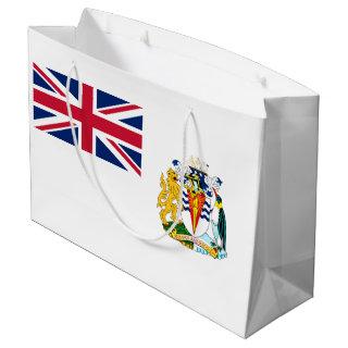 British Antarctic Territory Flag Large Gift Bag