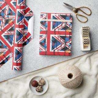 British Flag Graffiti Art