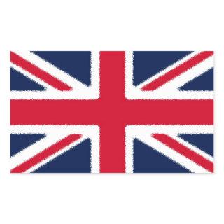 British Flag Rectangular Sticker