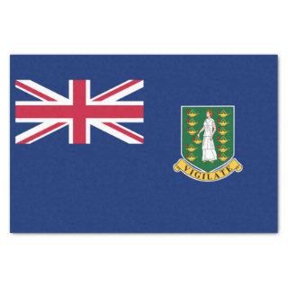 British Virgin Islands Flag Tissue Paper