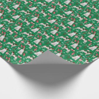 Brittany Spaniel Dog Christmas wrapping